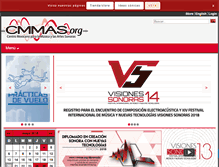 Tablet Screenshot of cmmas.org